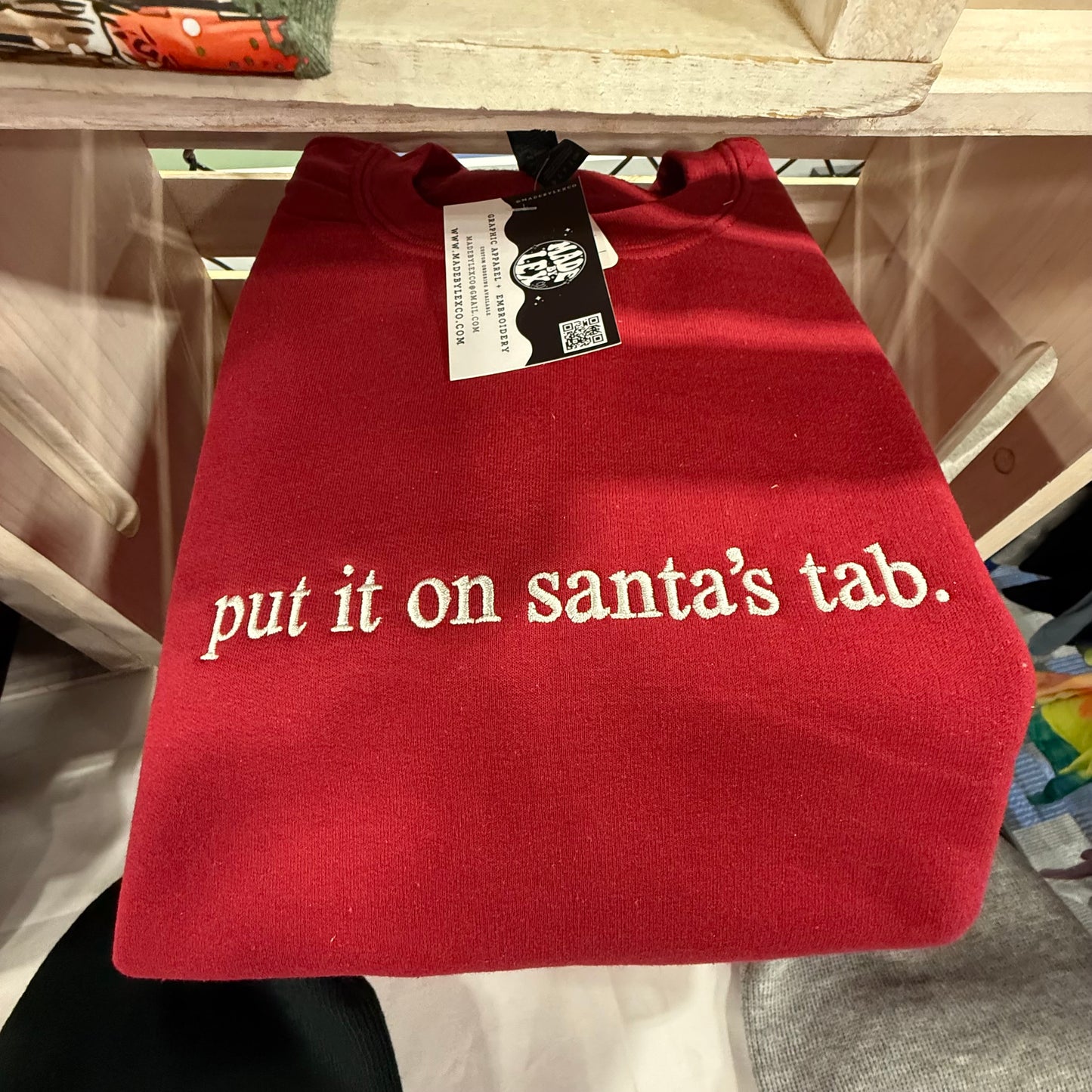 Santa's tab Crew - READY TO SHIP