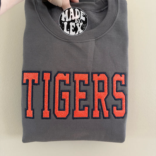 Tigers Shirt - Glitter Embroidery