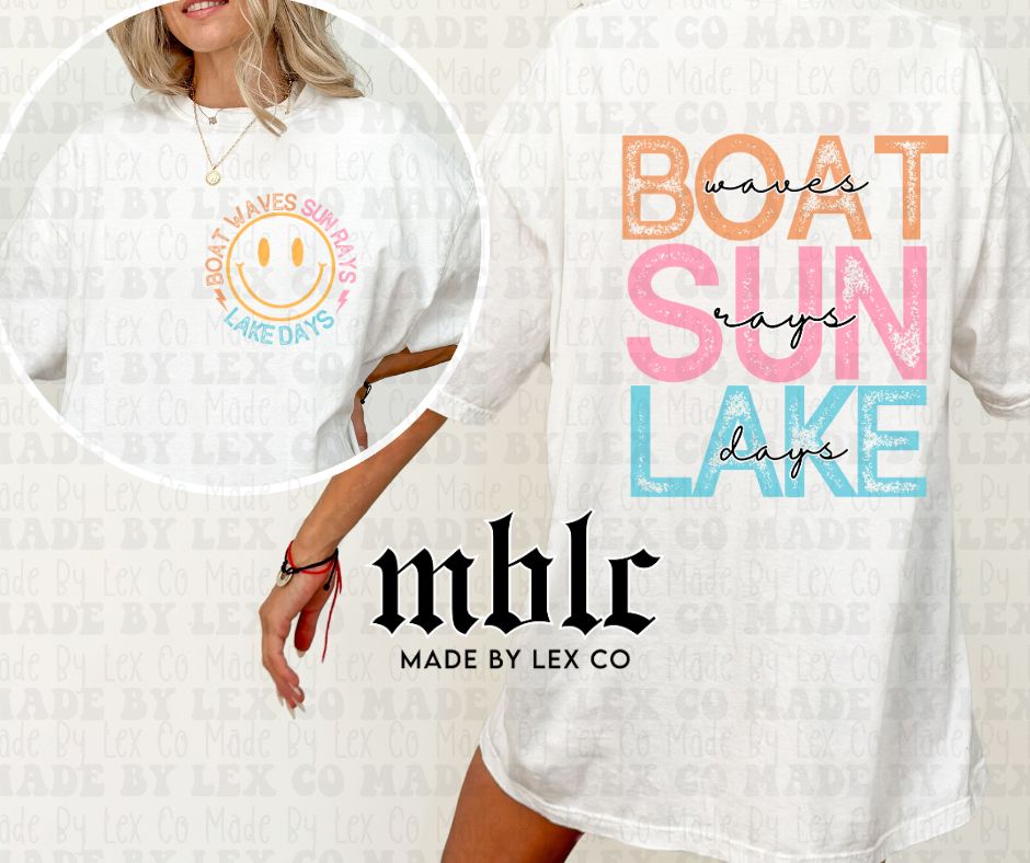 Boat/Sun/Lake Shirt