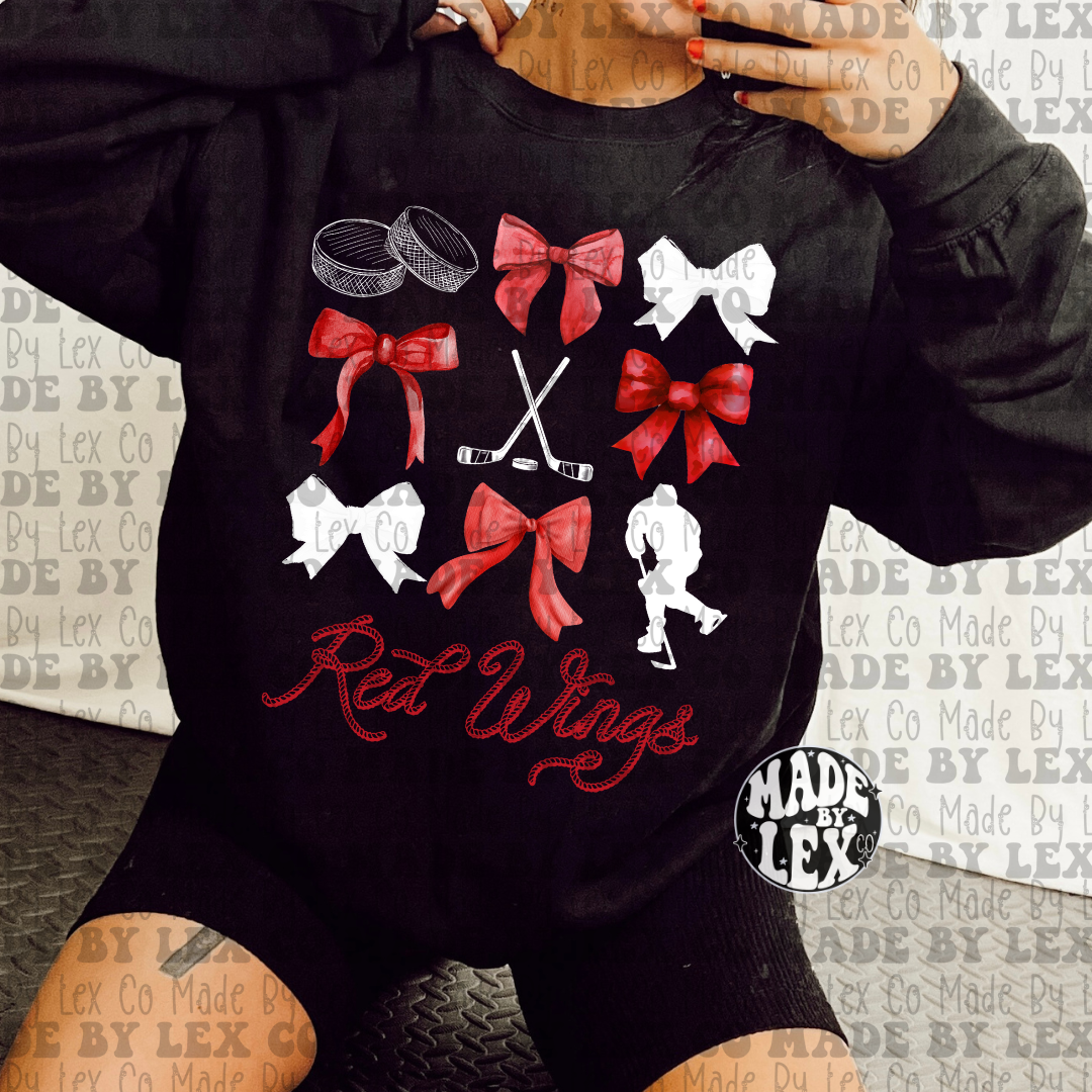 Hockey Det Bows Shirt