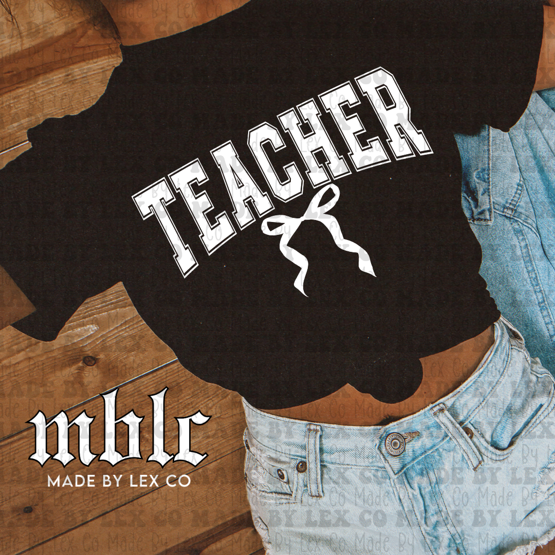 Teacher Bow Shirt