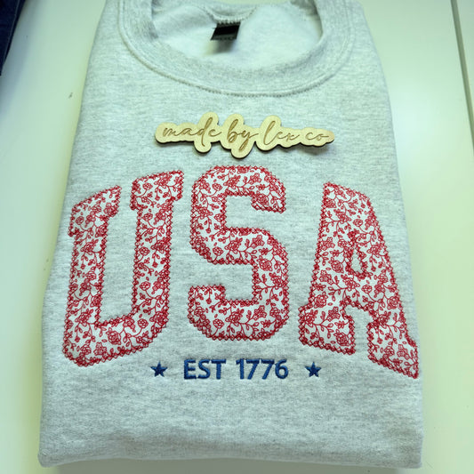 USA 1776 Shirt - Embroidered