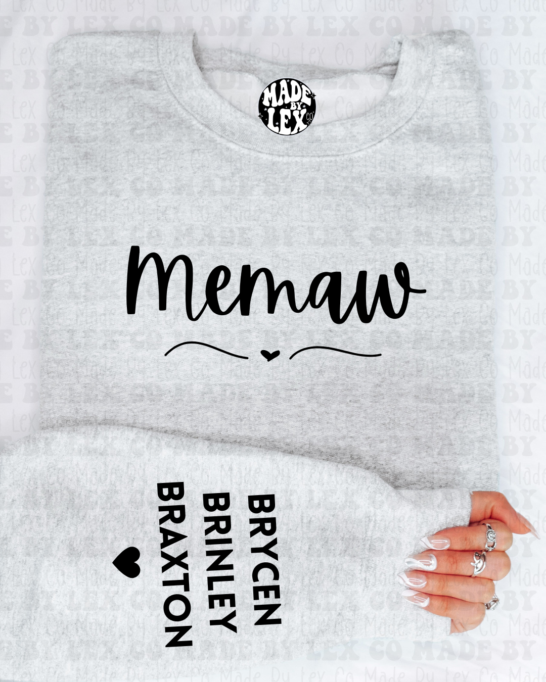 Custom Name Shirt w/ Custom Sleeve(s)