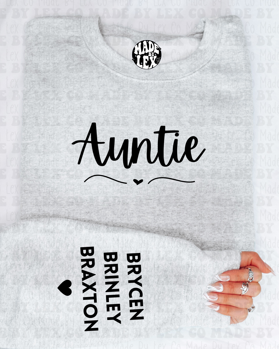 Custom Name Shirt w/ Custom Sleeve(s)