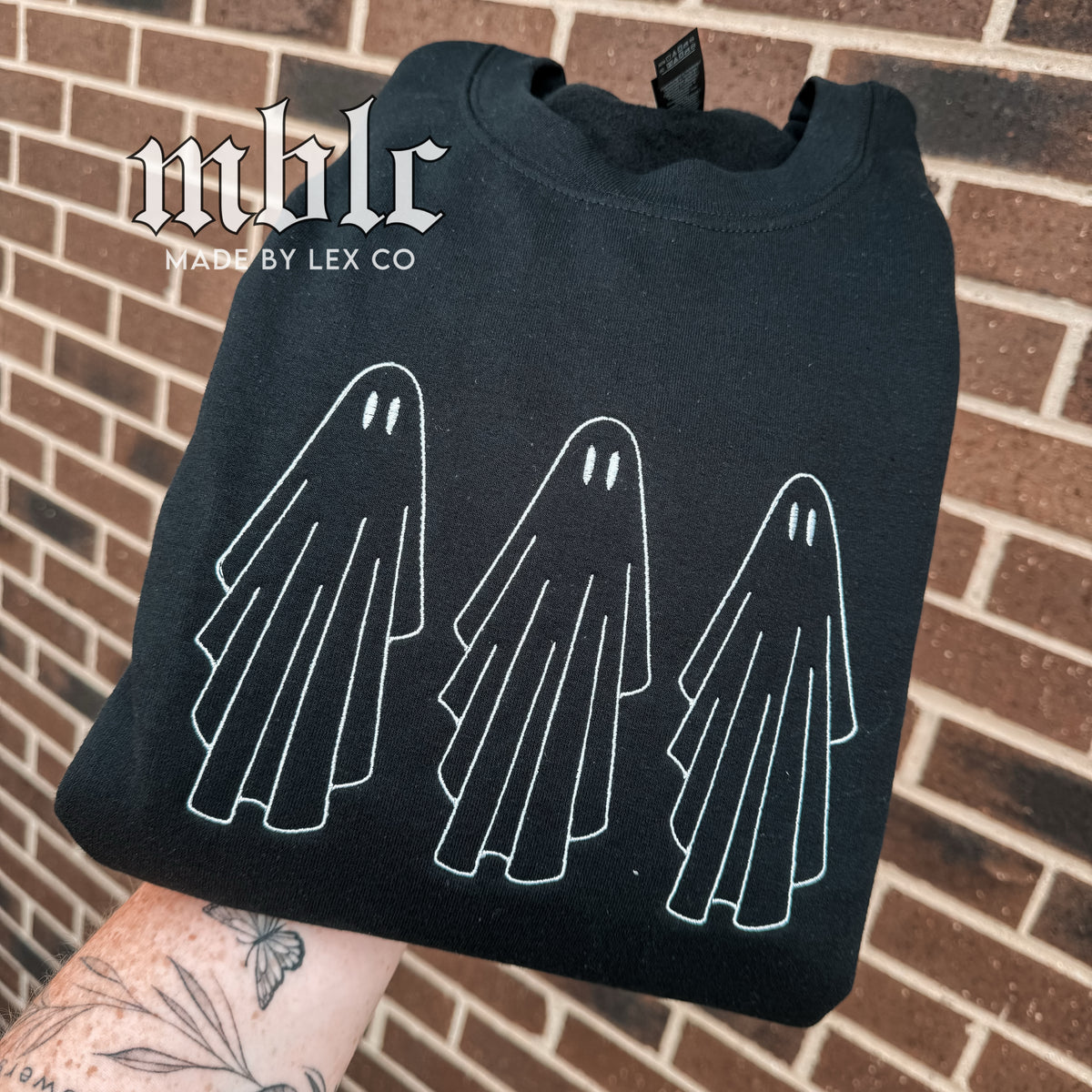 RTS: Ghost Trio Unisex Crewneck