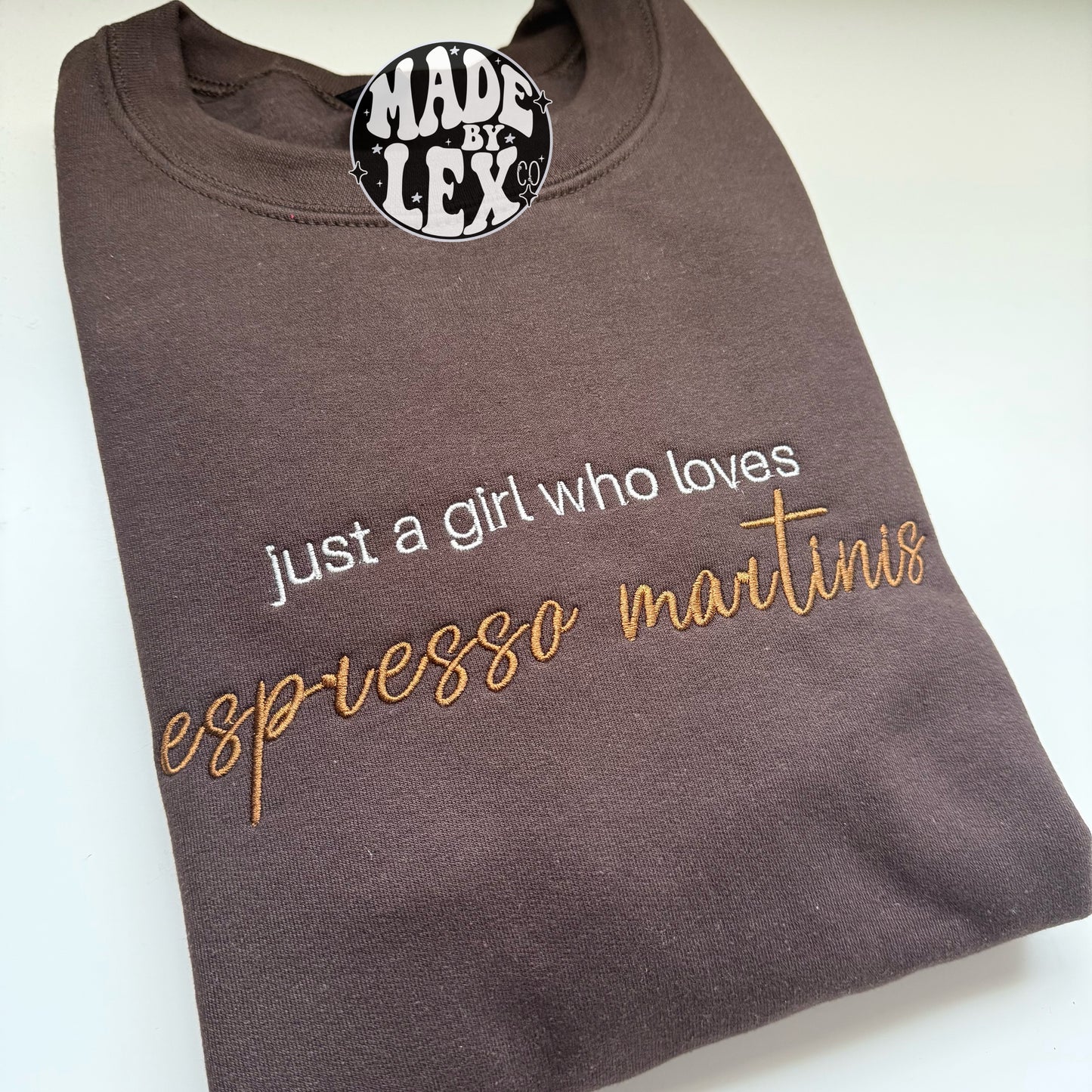 Espresso Martini Shirt - Embroidered