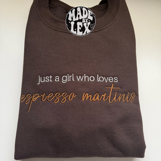 Espresso Martini Shirt - Embroidered
