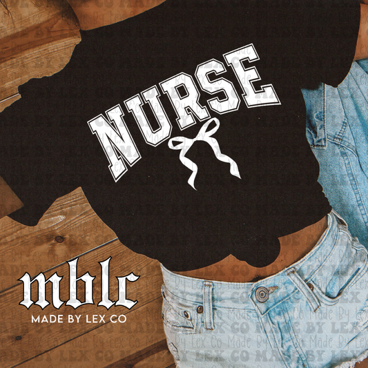 Nurse Bow Shirt