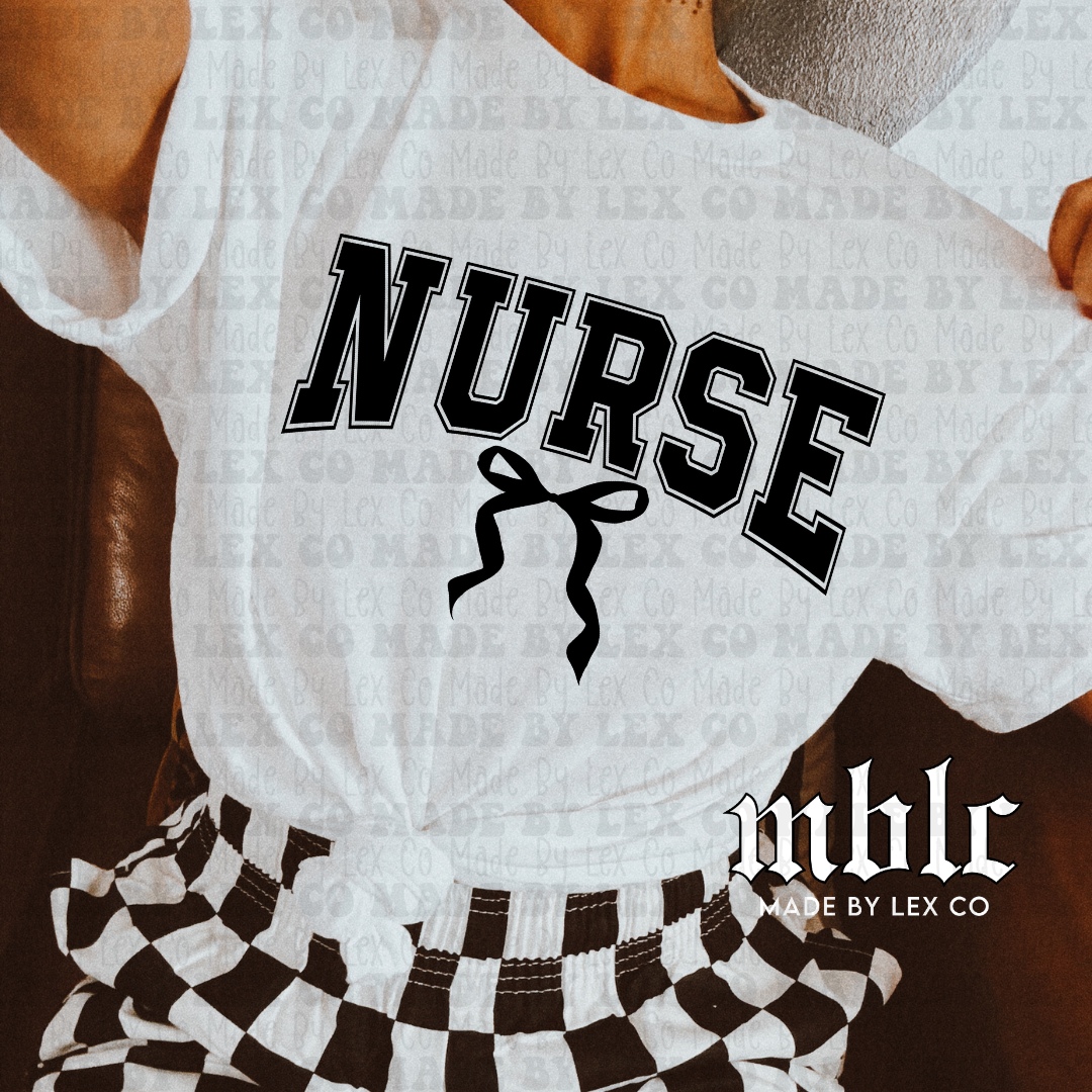 Nurse Bow Shirt