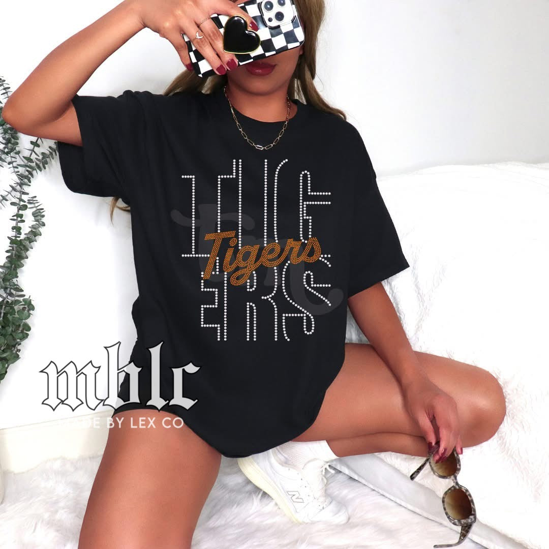 Tigers SPANGLE Shirt - Holographic Look