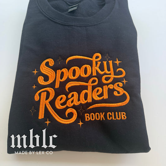 Spooky Readers Club Shirt - Embroidered