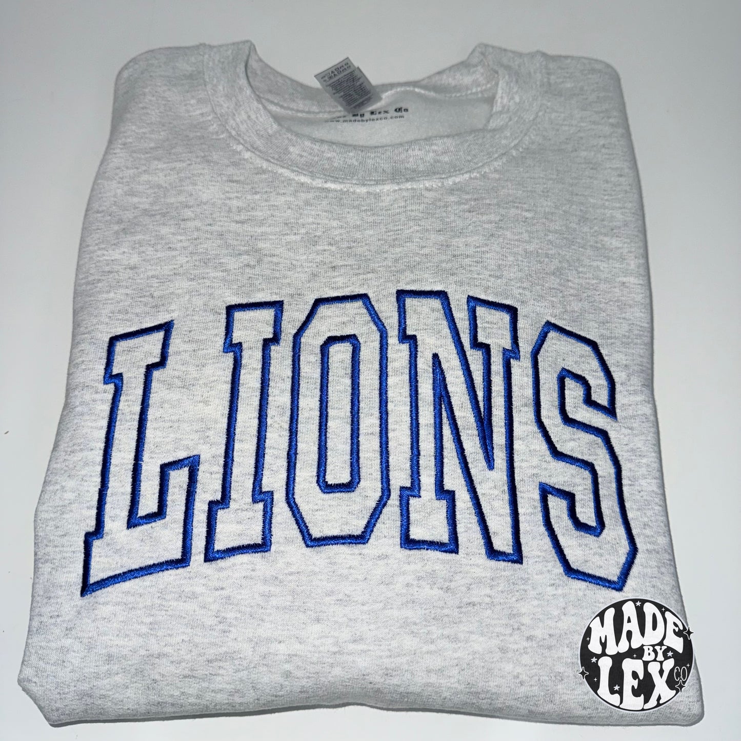 Lions (Arched) Shirt - Embroidered