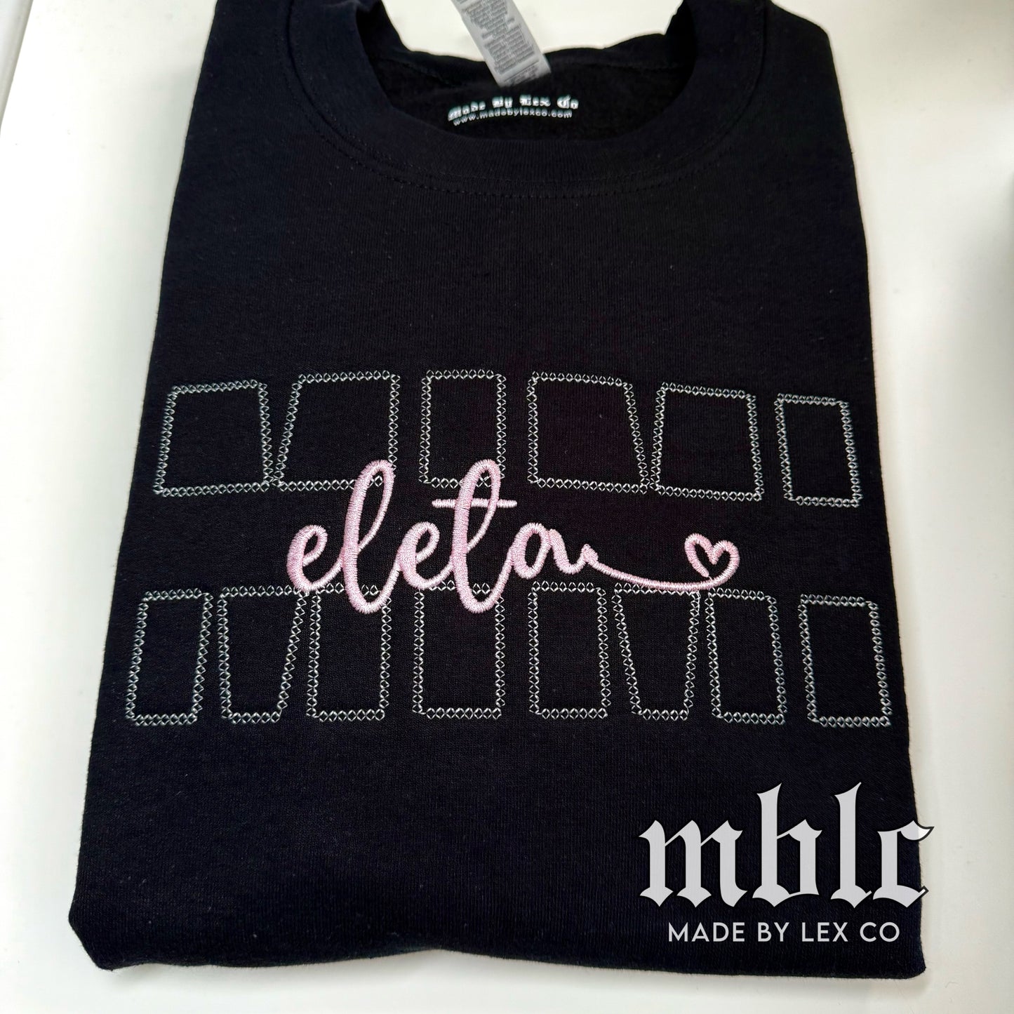 CUSTOM Split Center Mama/Any Name Embroidered Shirt