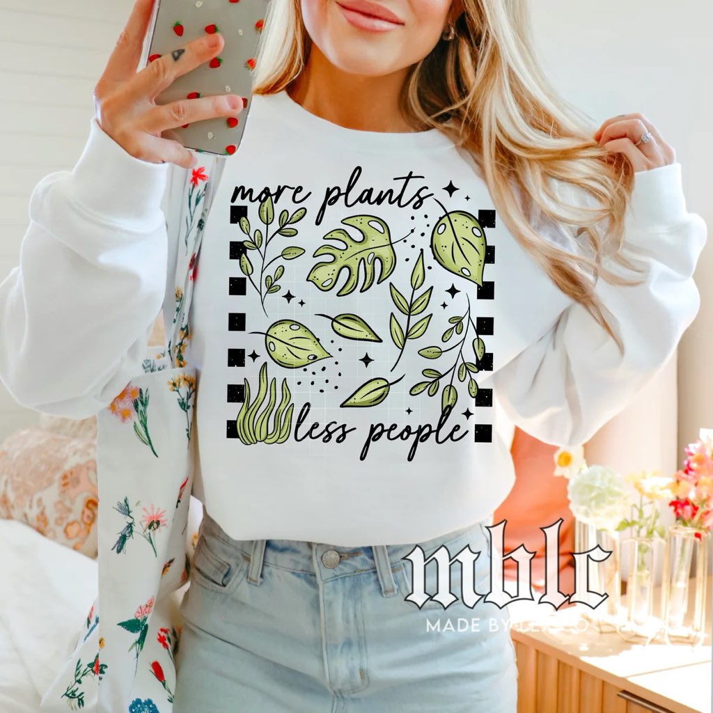 More Plants, Less People Shirt