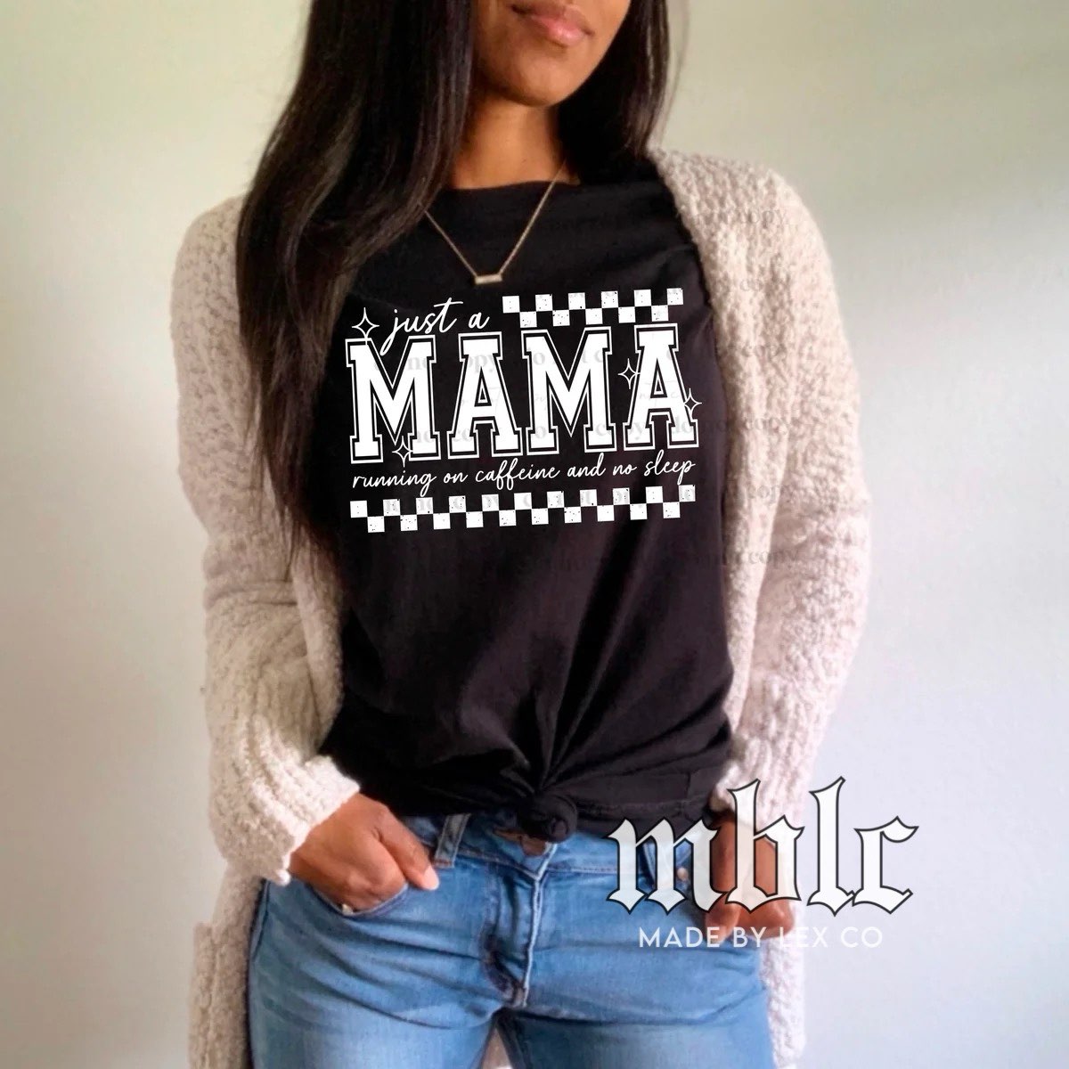 Mom/Caffeine/No sleep Shirt