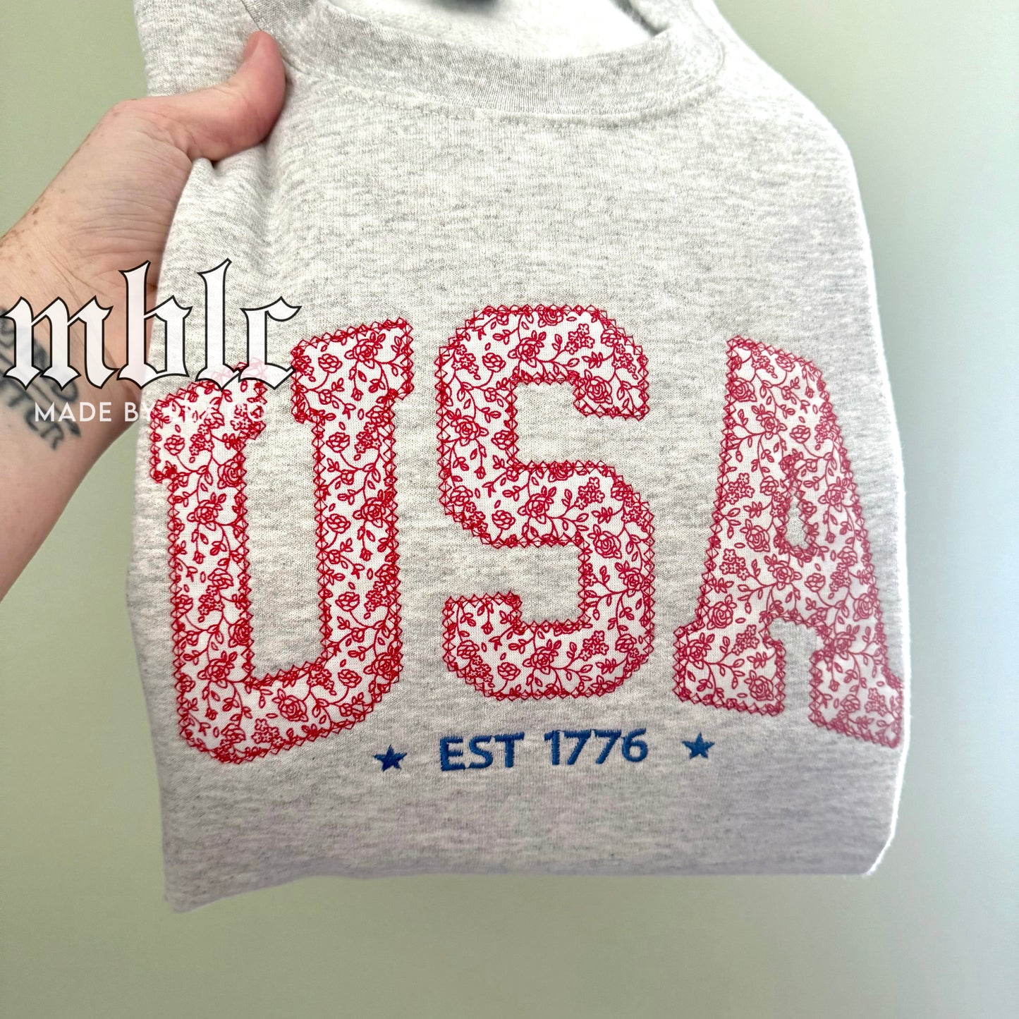 USA 1776 Shirt - Embroidered