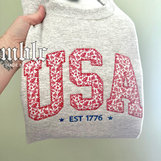 USA 1776 Shirt - Embroidered