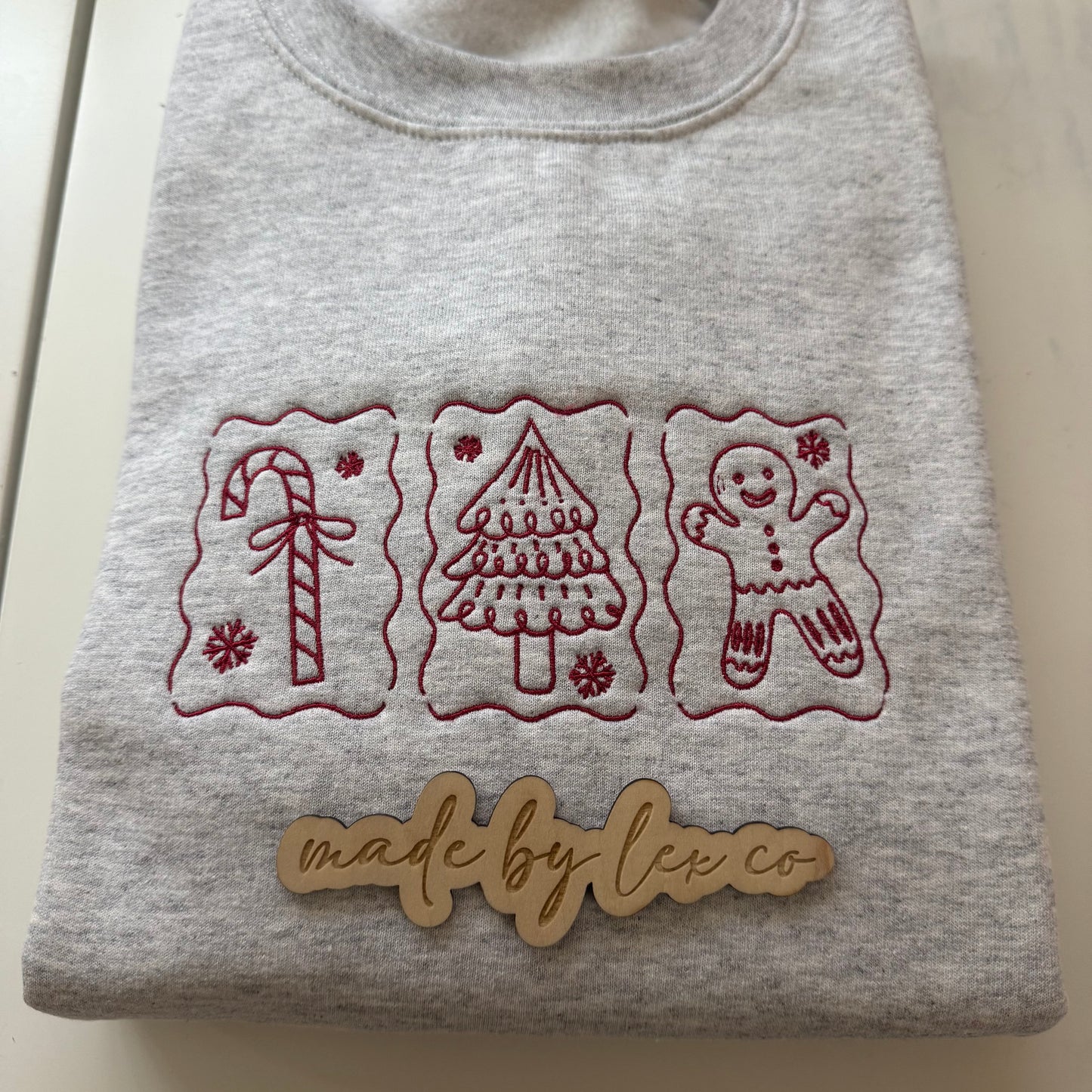 Christmas Trio Shirt - Embroidered
