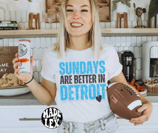 Sundays are better in Detroit Shirt