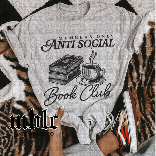 Anti-social Book Club Shirt