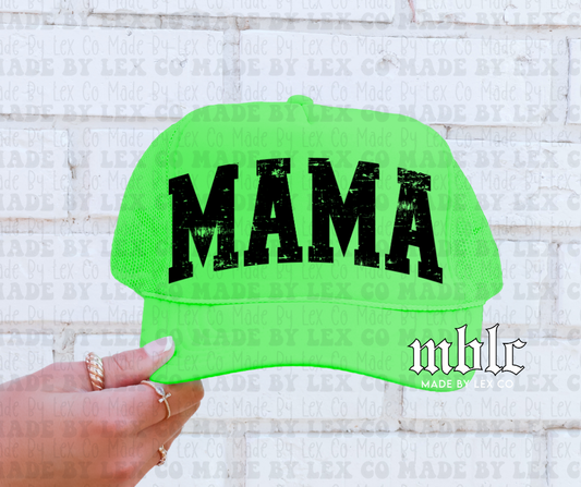 Mama (distressed) Trucker Hat