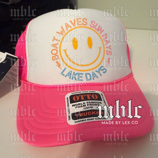 Boat Days Trucker Hat