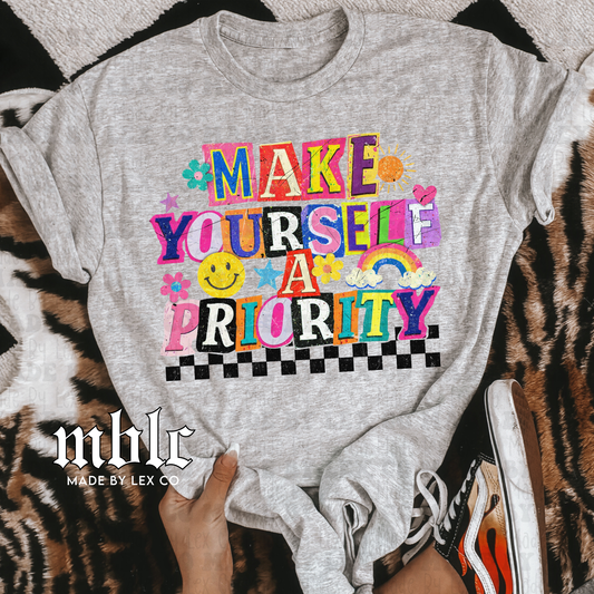 Make yourself a Priority Shirt