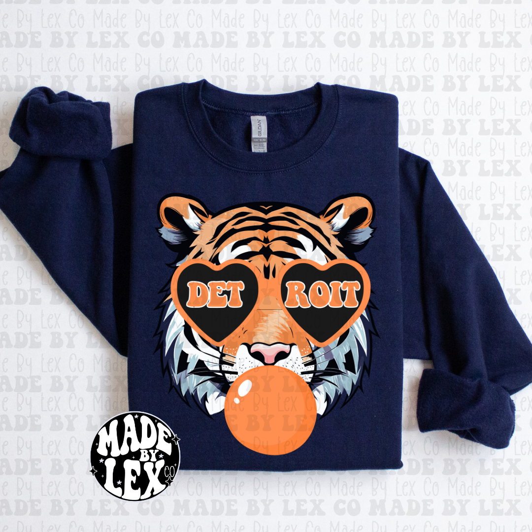 Tiger Blowing Bubble Shirt