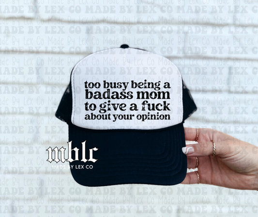 Bada$$ Mom Trucker Hat