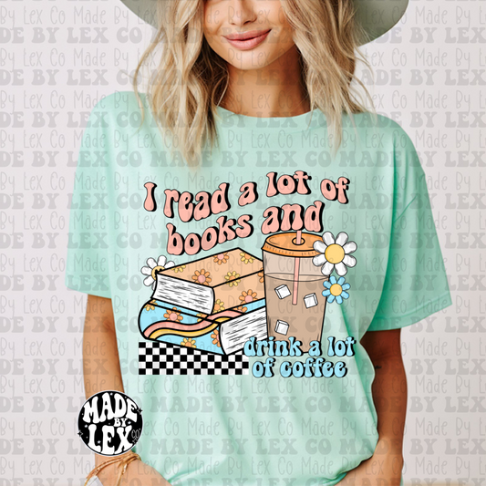 Books and Coffee Shirt