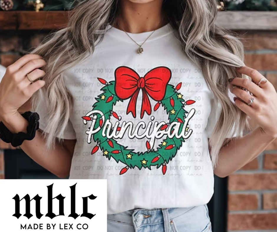 Principal Christmas Shirt