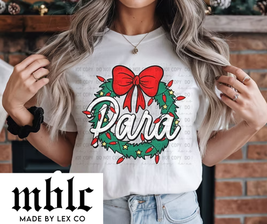 Para Christmas Shirt