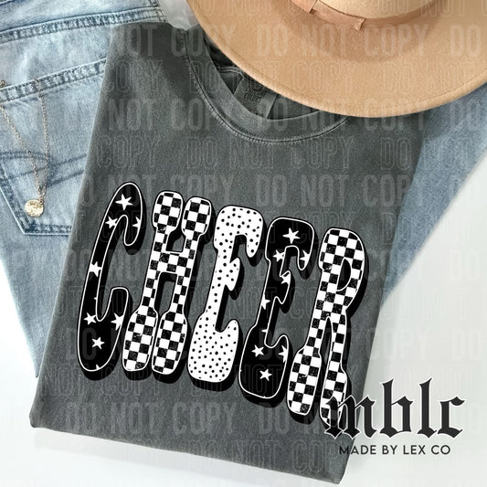 Cheer (B&W) Shirt