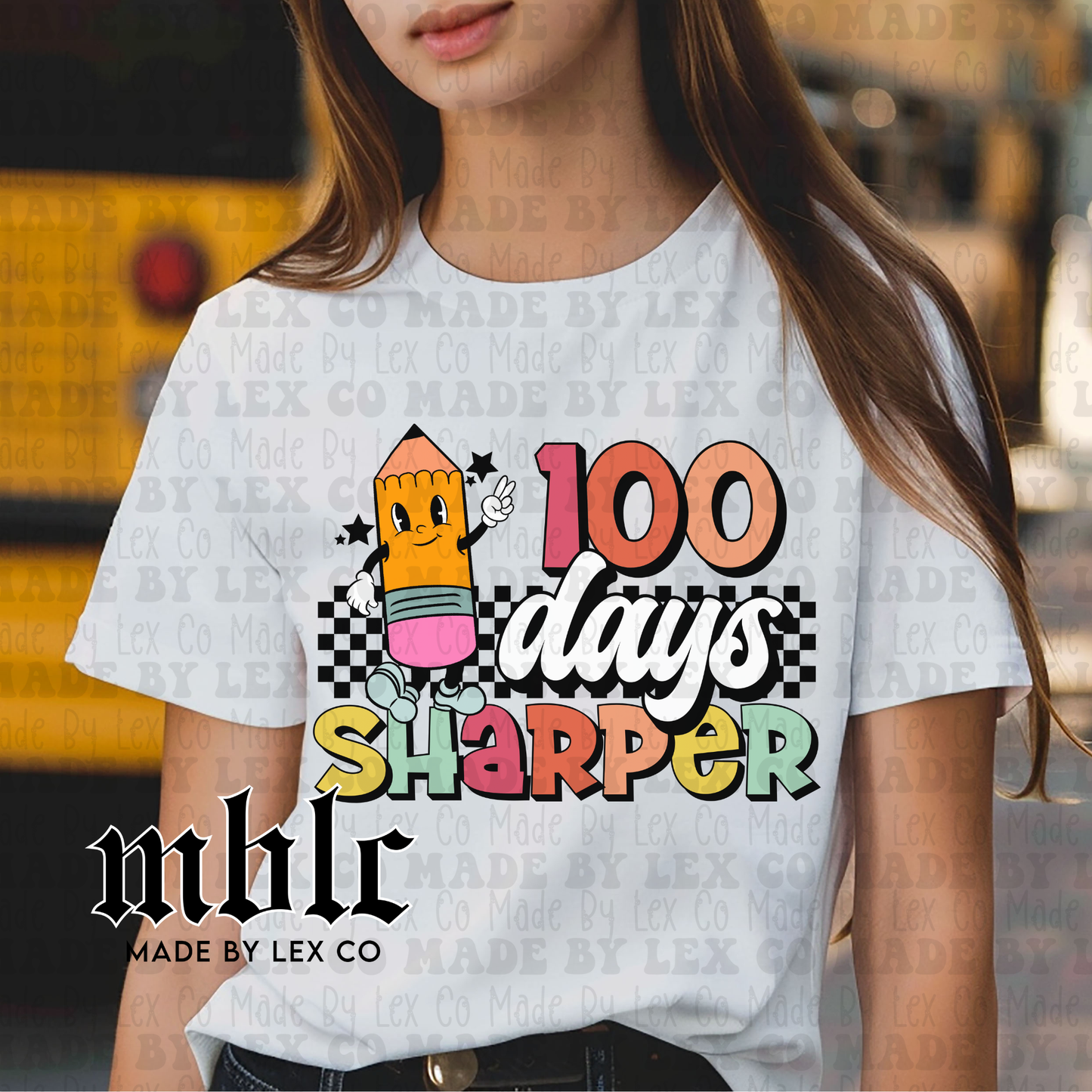 100 Days of School - 100 Days Sharper - Kids Shirt