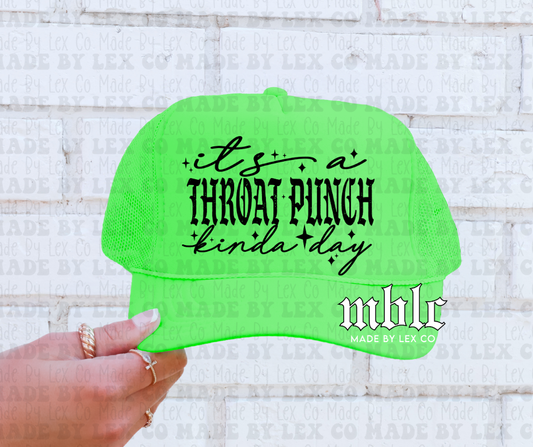 Throat Punch Trucker Hat