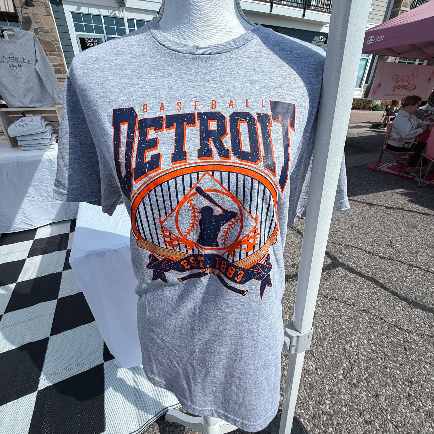 Det Baseball Tee  - READY TO SHIP
