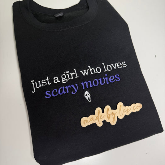 Scary Movie Shirt - Embroidered