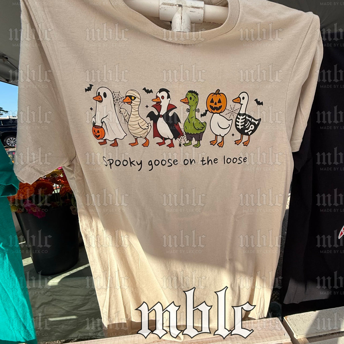 Spooky Goose Tee - READY TO SHIP