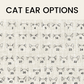CUSTOM Dog/Cat Ears + Name Embroidered Shirt