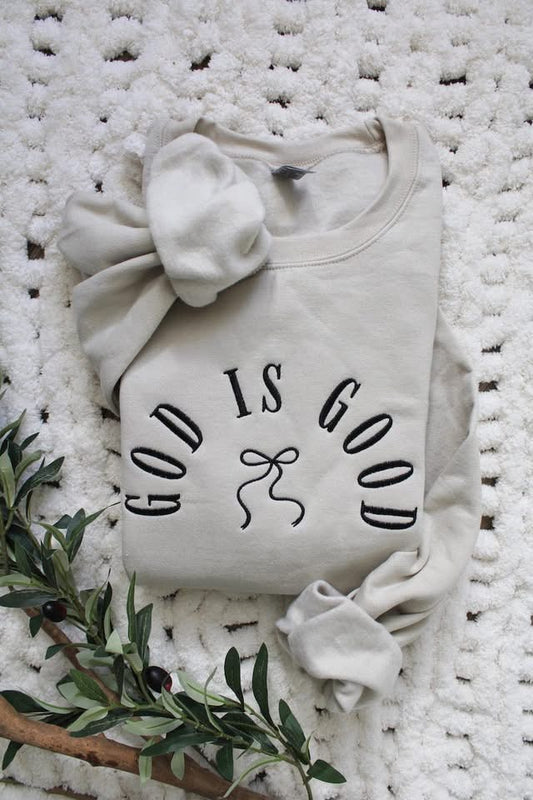 God is Good Shirt - Embroidered
