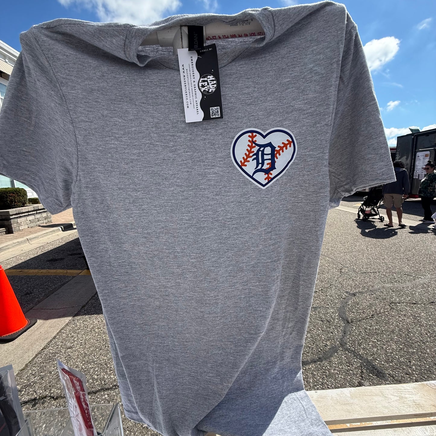 Ball Heart (pocket) Tee - READY TO SHIP