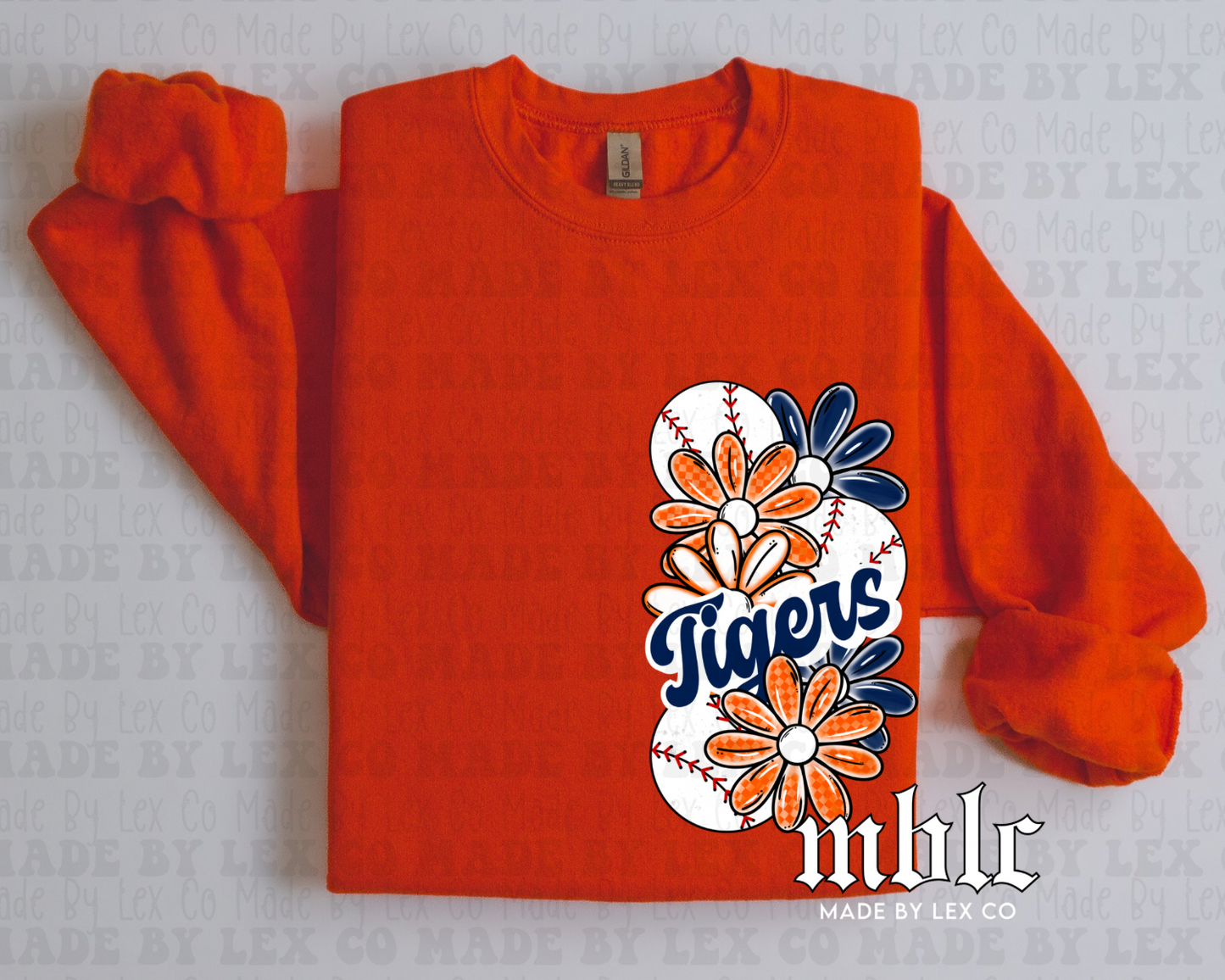 Floral Tigers Side Shirt
