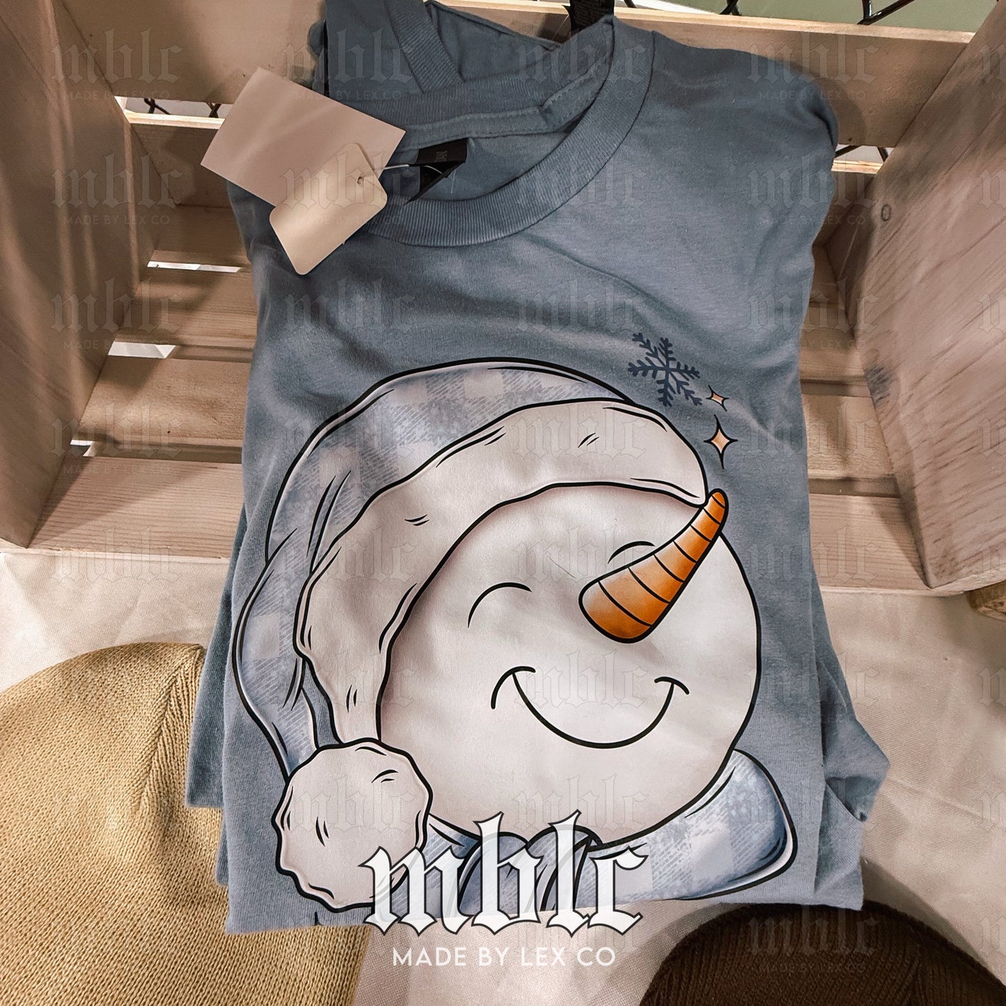 Snowman Tee - READY TO SHIP