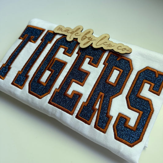 Tigers Shirt - Glitter Embroidery