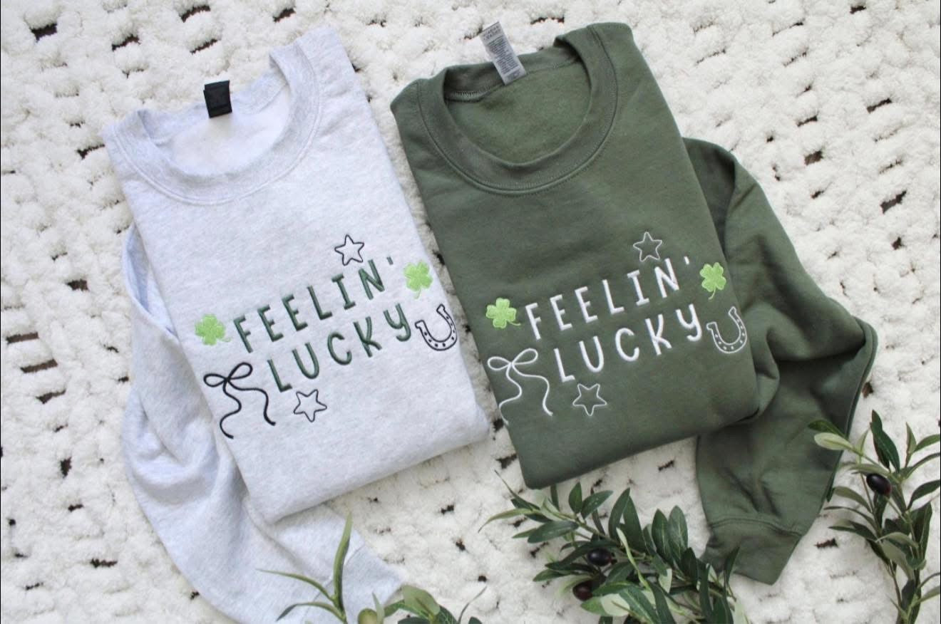 Feeling Lucky Shirt - Embroidered