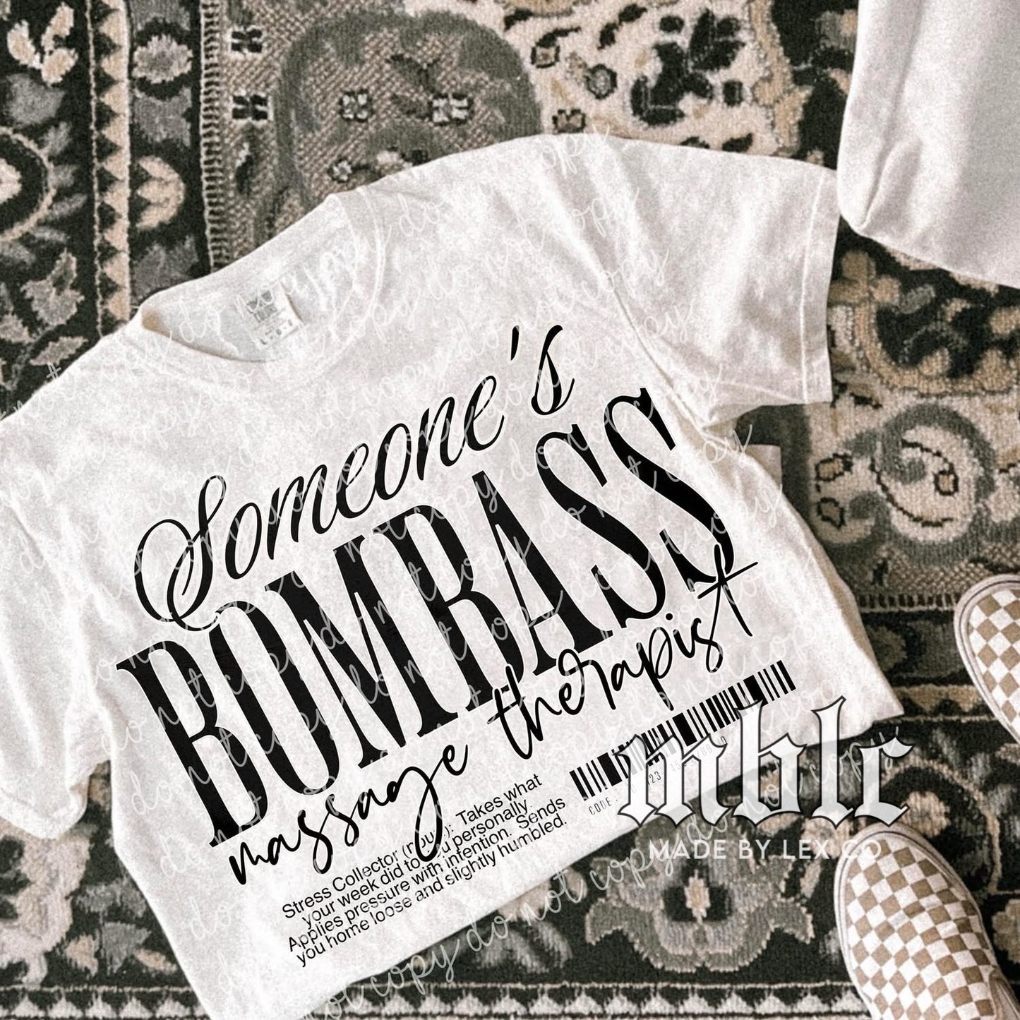 Bomba$$ Massage Therapist Shirt