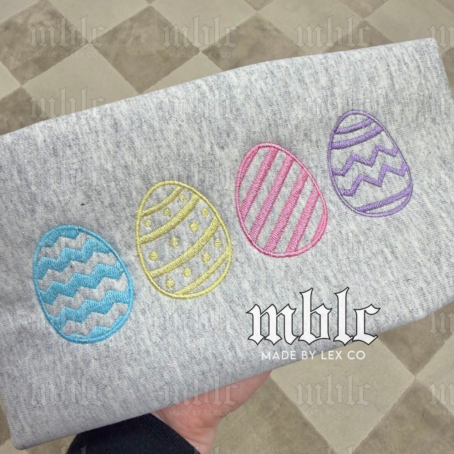 Easter Eggs Shirt - Embroidered