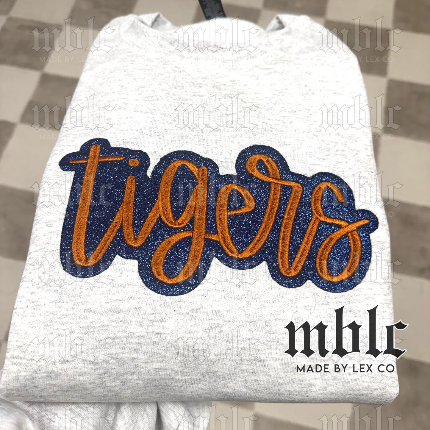 Tigers Shirt - Glitter Embroidery