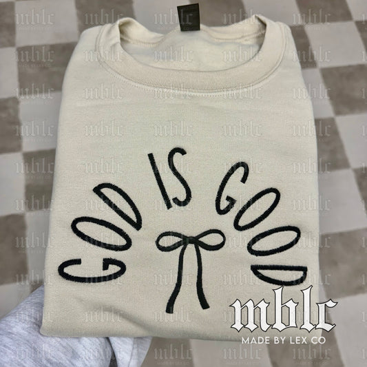 God is Good Shirt - Embroidered