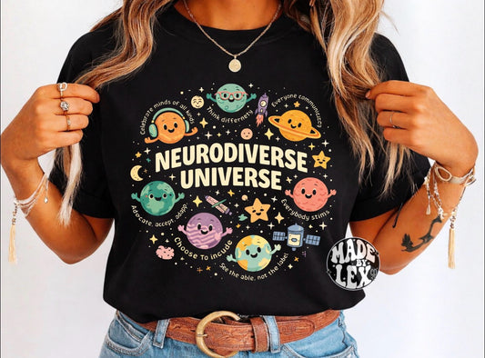 Neurodiverse Universe Shirt